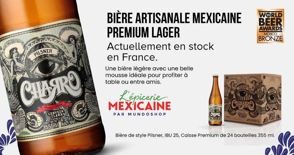 Bière artisanale mexicaine : Cerveza Charro